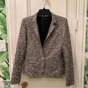 Generation Love Gold Black Tweed Blazer Size 6